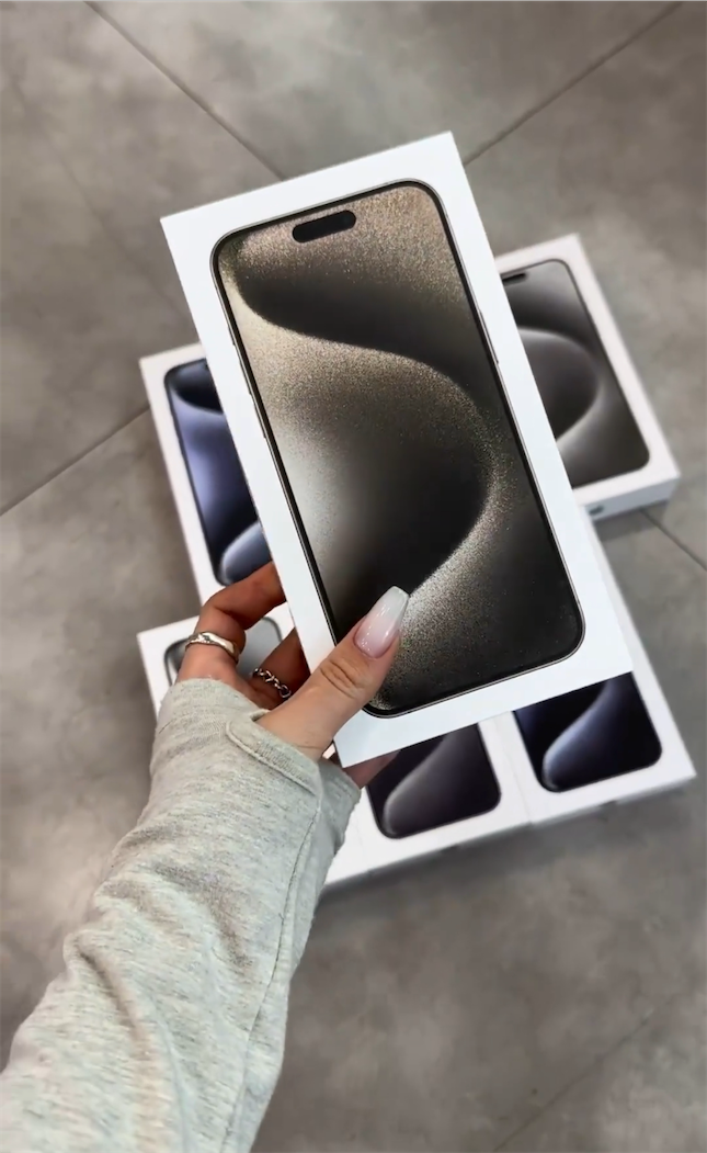 celulares y tabletas - iPhone 15 Pro Max 256GB & 512GB eSIM & Sim Card Nuevos Sellados 