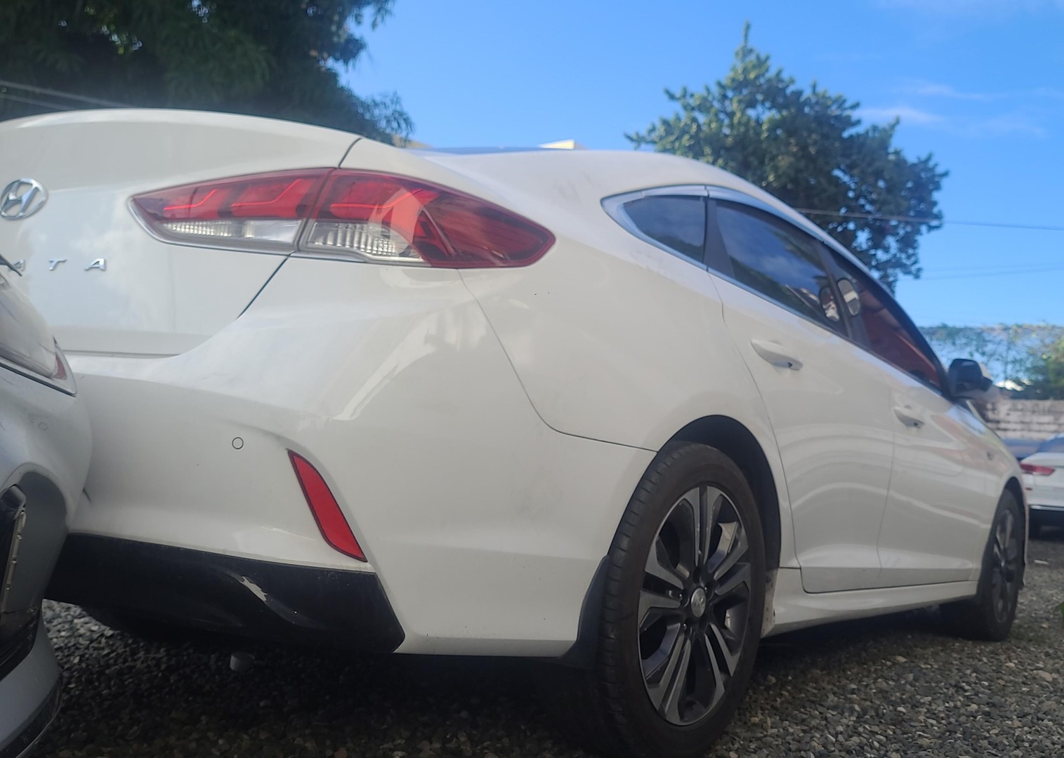 carros - HYUNDAI SONATA NEW RISE 2018 BLANCO 4