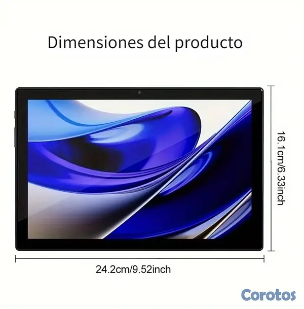 celulares y tabletas - Tablet tipo laptop con accesorios. 10.1 pulgadas, 128gb ROM 12gb RAM. 5G 5