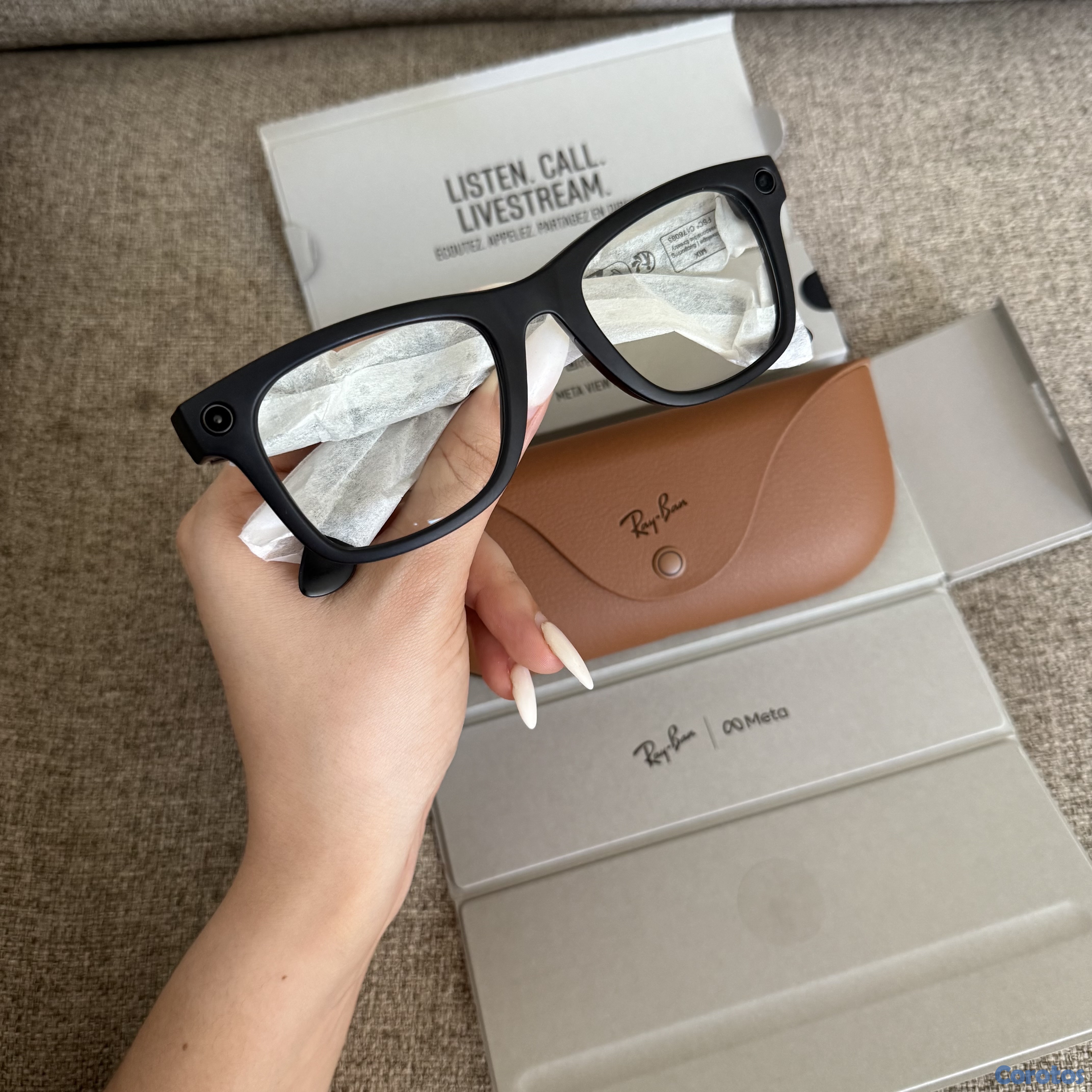 accesorios para electronica - LENTES RAYBAN META RW 4008  2