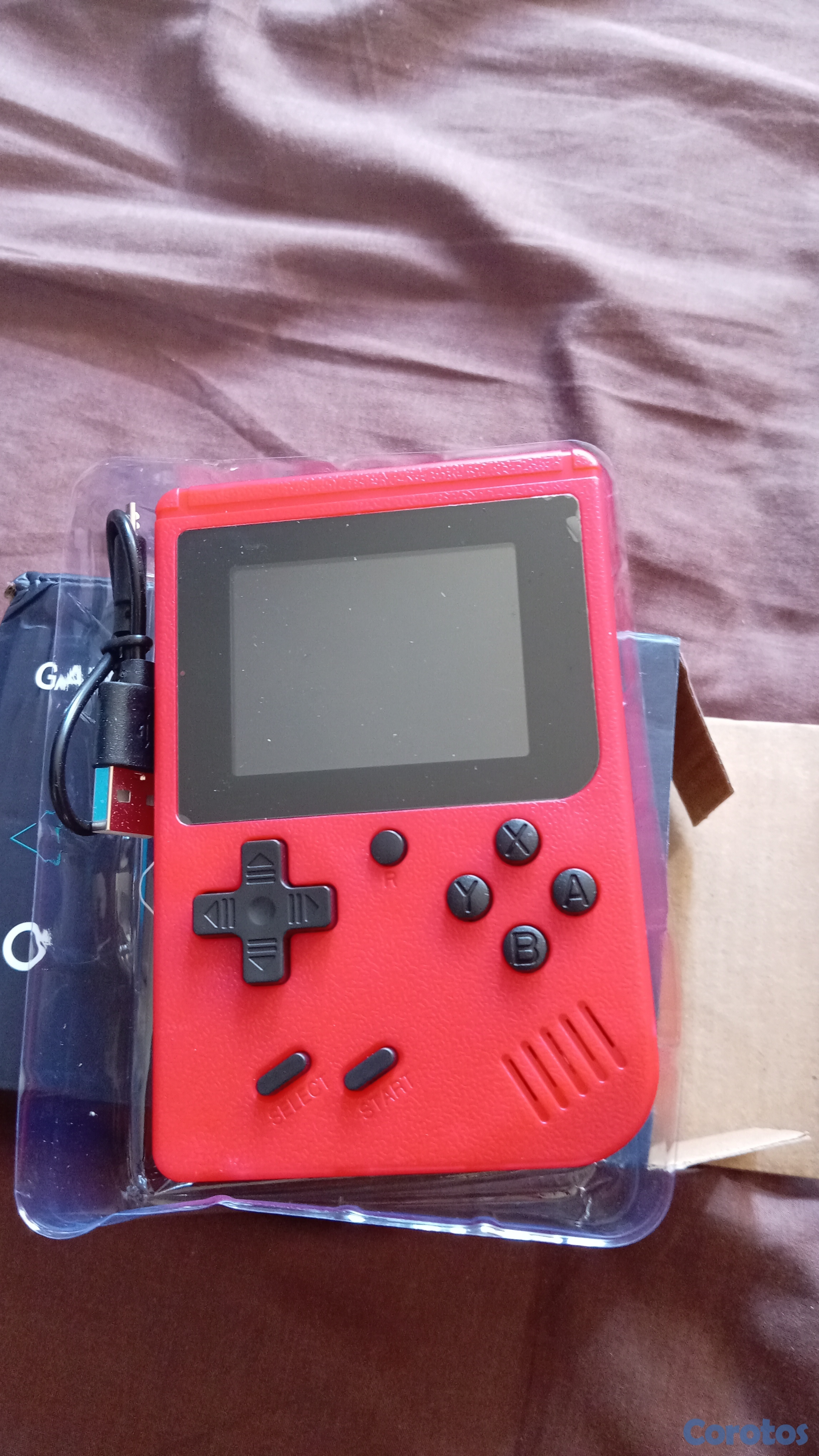 consolas y videojuegos - Gameboy 400 Juegos Retro + Control 1