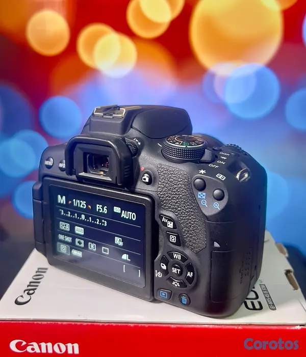 camaras y audio - Camara Canon T6i Wifi Con Pantalla Touch  5