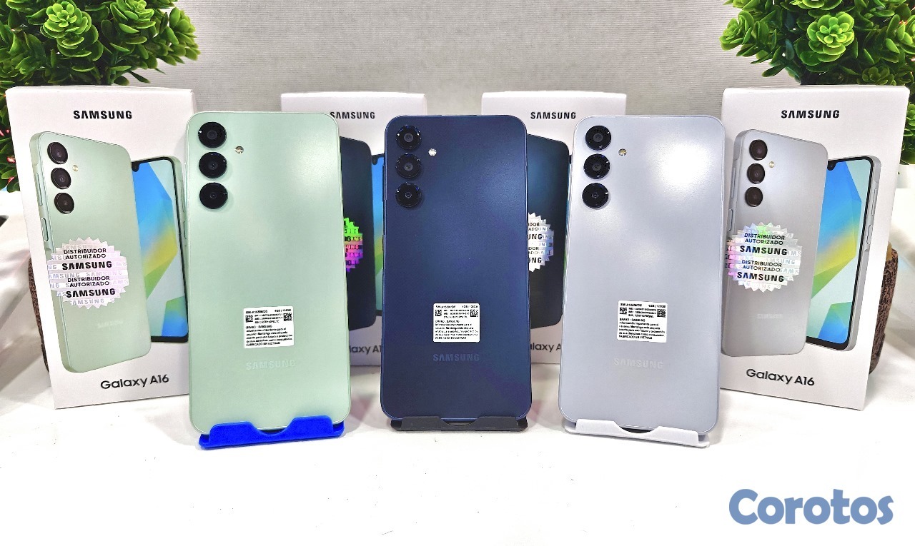 celulares y tabletas -  SAMSUNG GALAXY A16 128GB 6GB RAM NUEVO DE CAJA