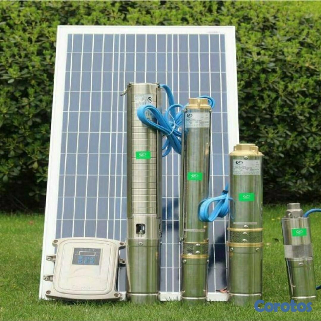 herramientas, jardines y exterior - Especial de bombas sumergibles solares 3/4 con  