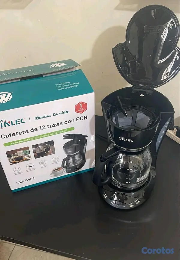 Corotos | ☕🔥 Cafetera Eléctrica INLEC 12 Tazas por solo $2,390 🔥☕ ...