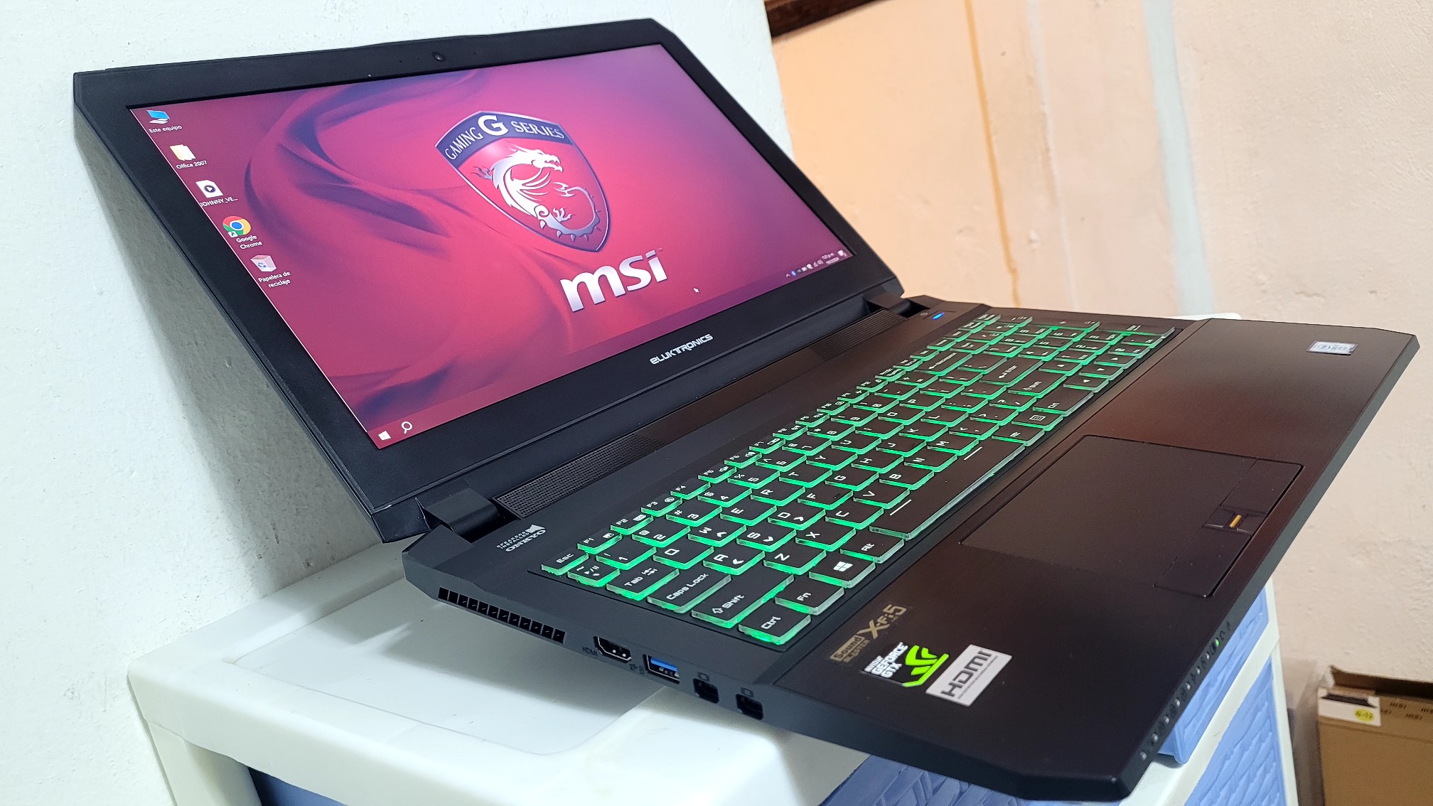 computadoras y laptops - Laptop Gamer 17 Pulg Core i7 Ram 32gb ddr4 Disco 1tb Nvidea Gtx 1060 6GB 0