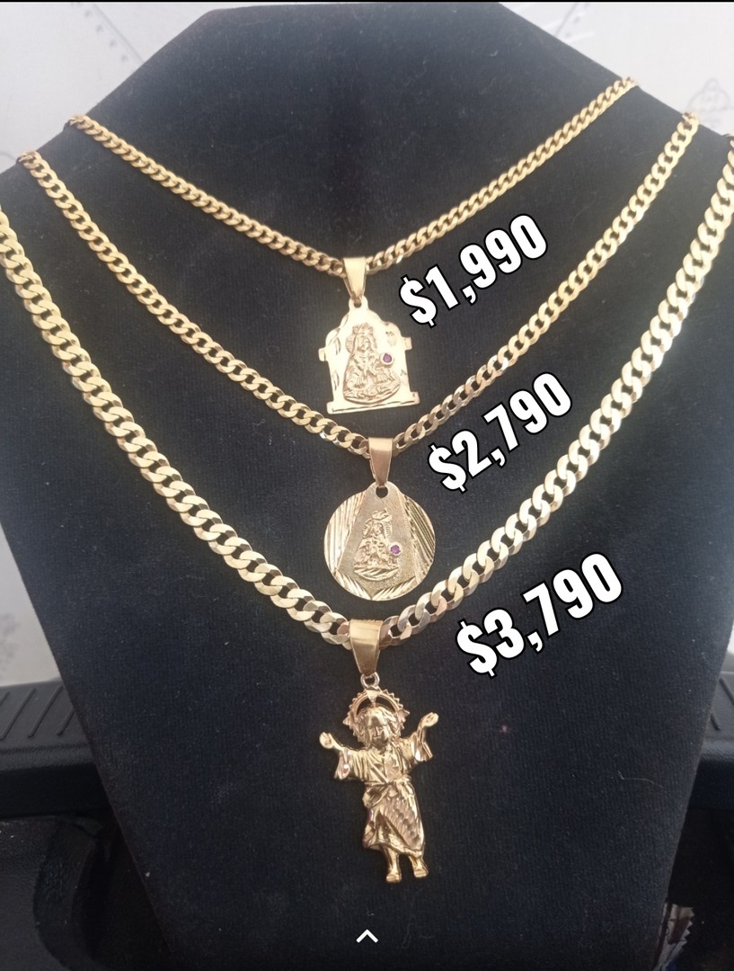 joyas, relojes y accesorios - Oferta! Cadenas de Plata 925 Con Baño de Oro 14k"Pagas cuando te entrguen"