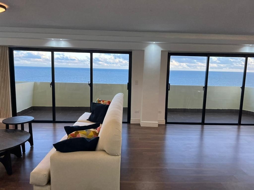apartamentos - Alquiler de Apartamento Amueblado en Malecón con Vista al Mar 0