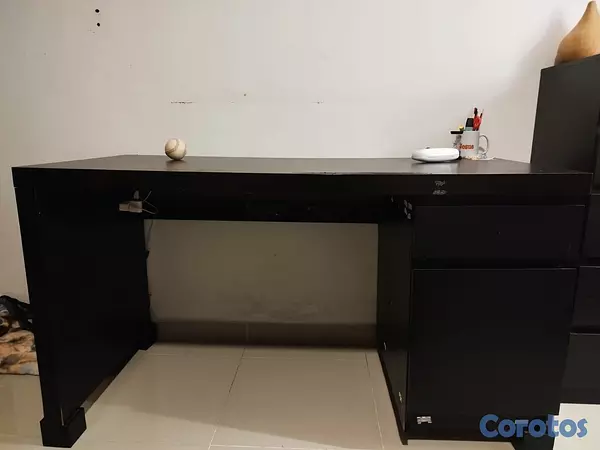 muebles y colchones - Escritorio IKEA MALM + Silla Gaming 4