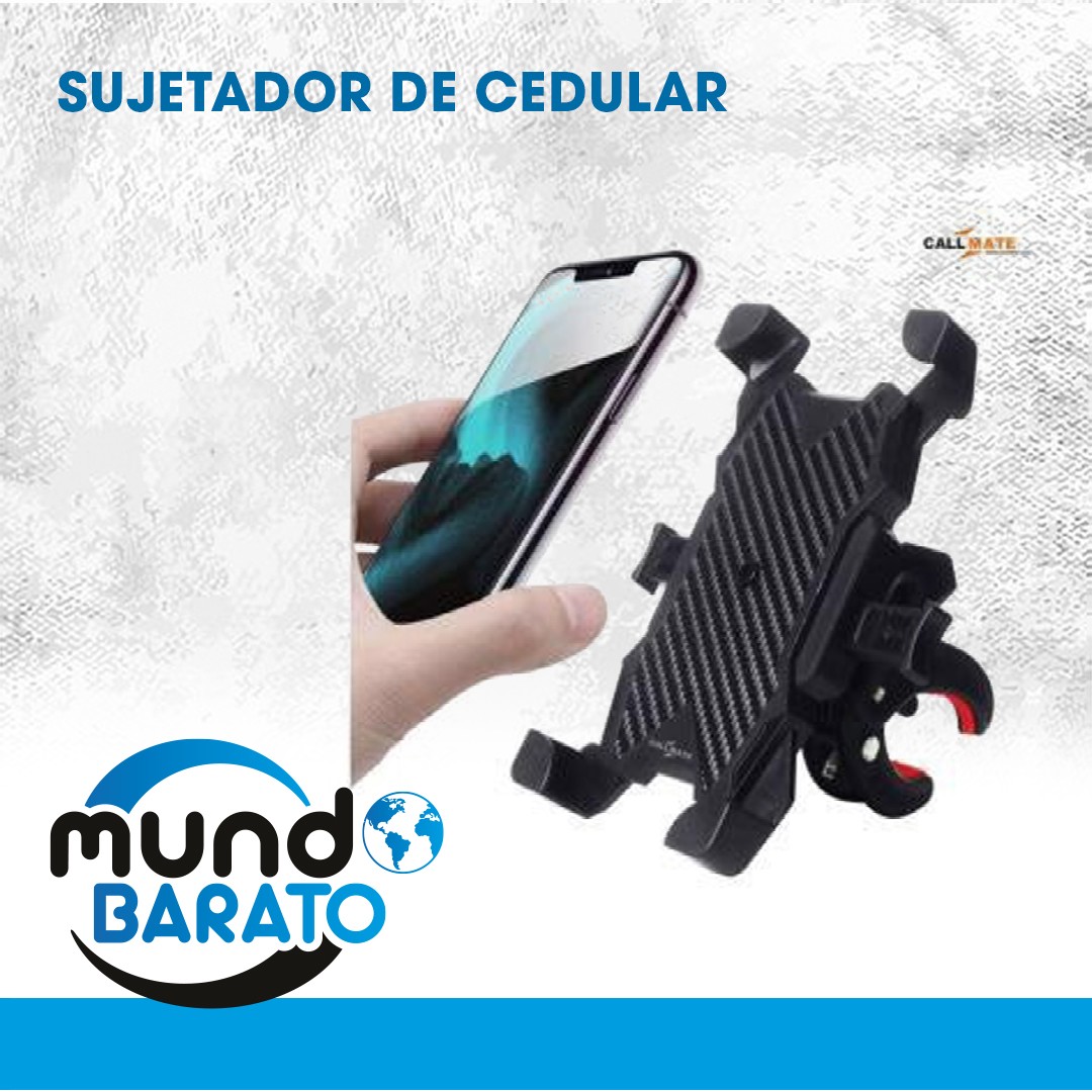 accesorios para electronica - Sujetador de celular telefono moto motor bicicleta 0