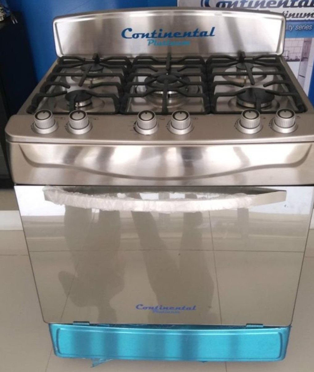 cocina - estufa continental cromada de 30 nueva 0