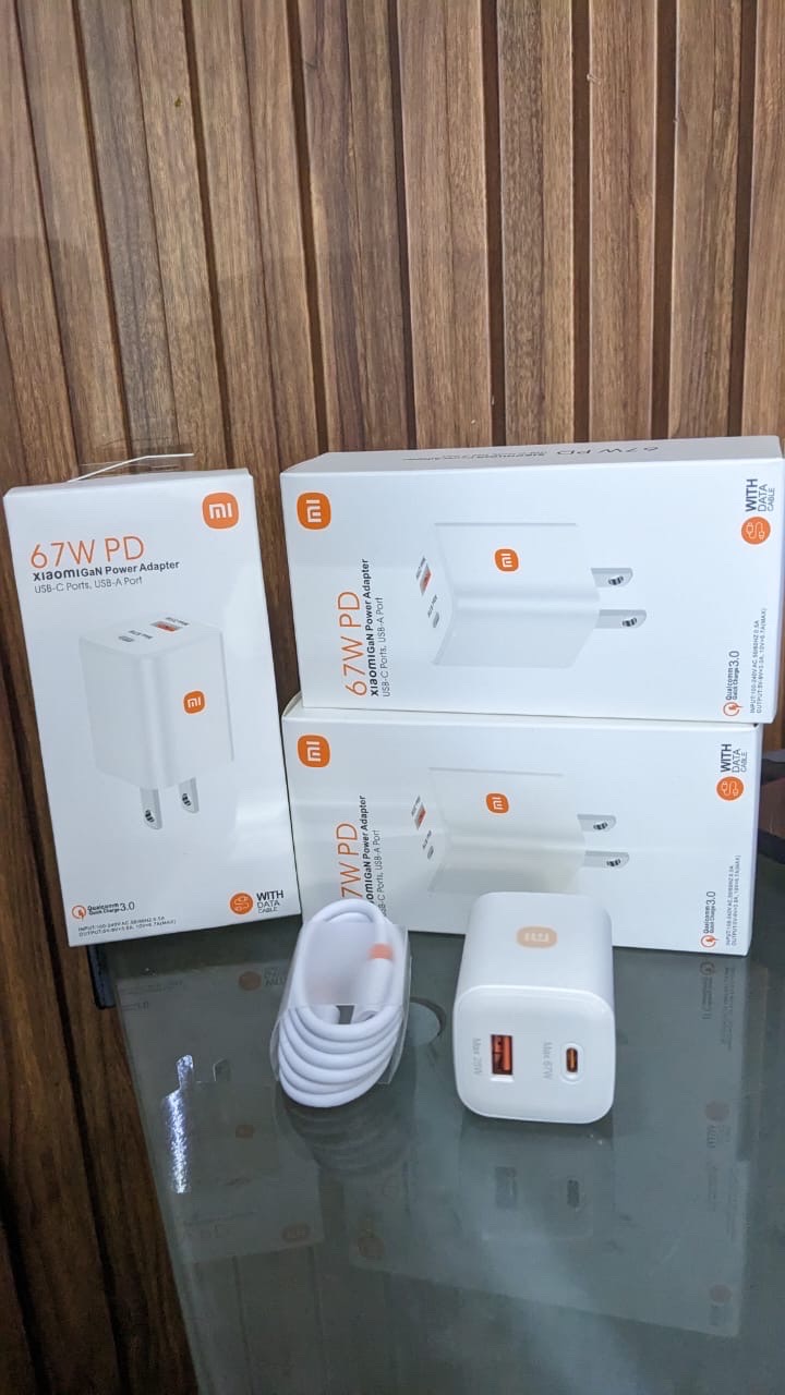 accesorios para electronica - caragador tipo c MI 65W  2