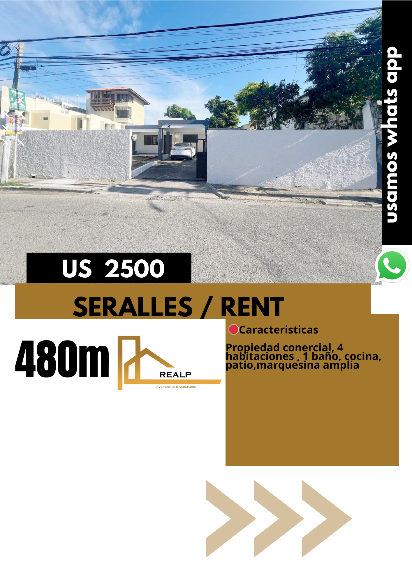 casas - Propiedad comercial centrica
