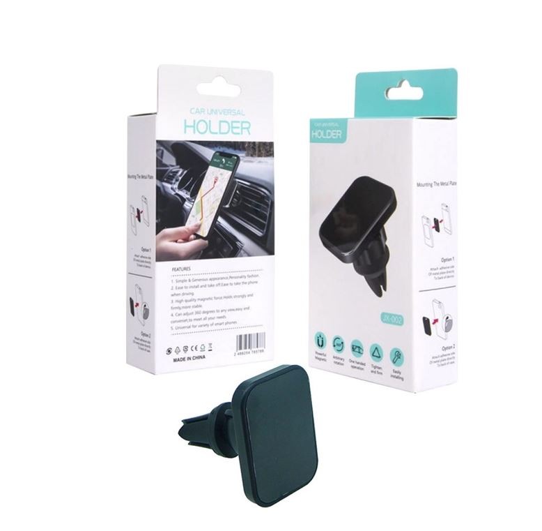 accesorios para electronica - Soporte universal magnetico de celular para carro, ventanilla del aire 1