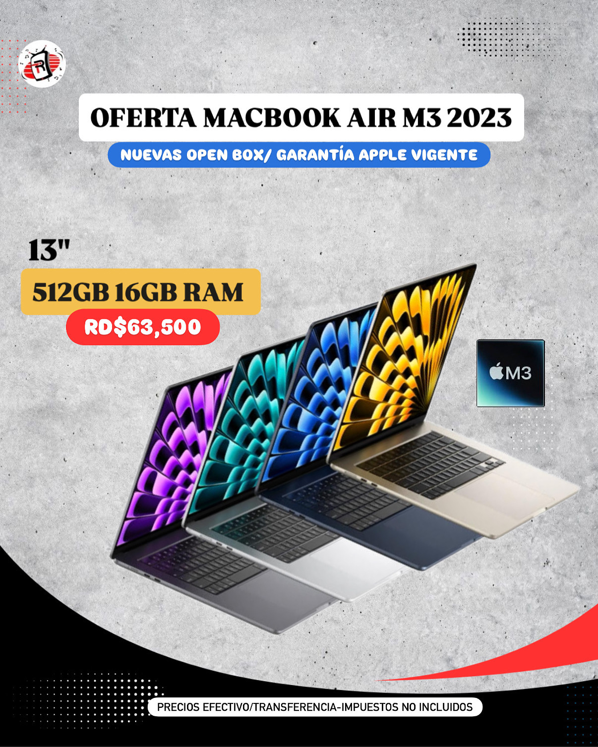 computadoras y laptops - 💻 MacBook Air M3 Open Box – ¡Como Nuevas!