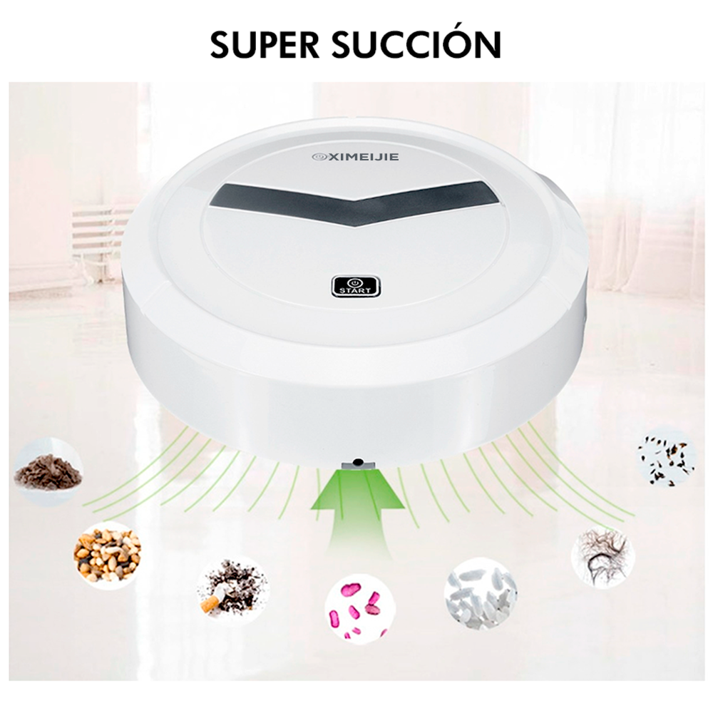 electrodomesticos - Aspiradora robot recargable XIMEIJIE 5
