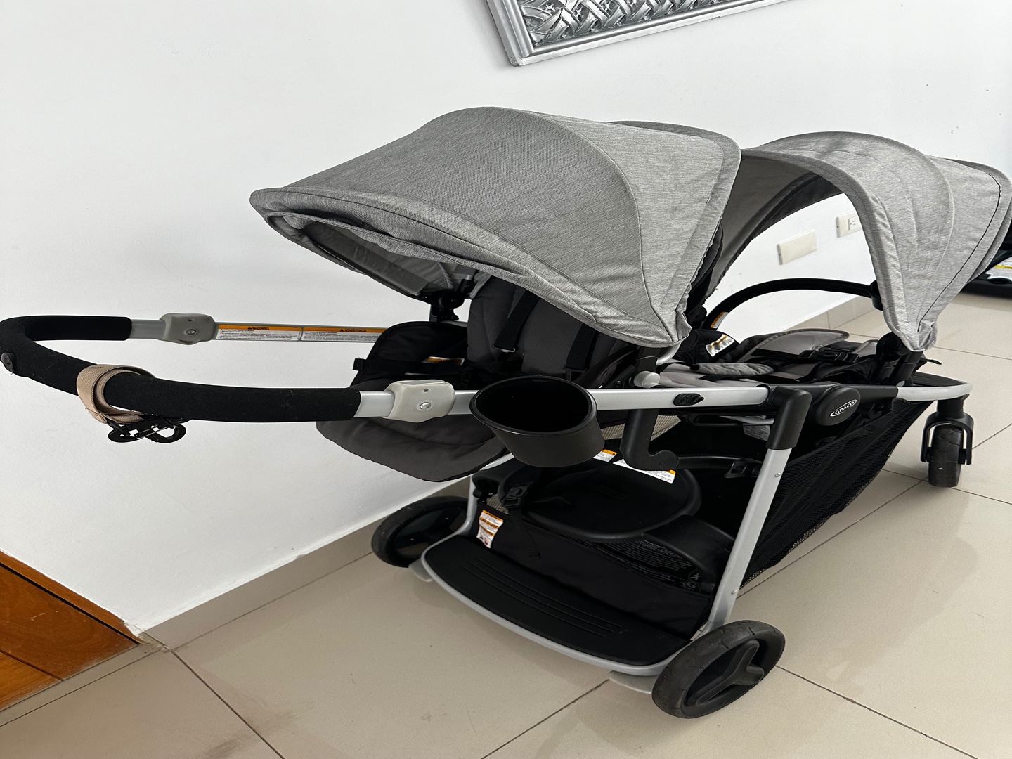 coches y sillas - Coche doble para bebés (mellizos/gemelos)  0