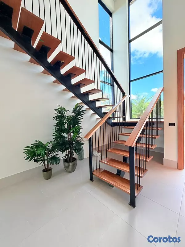 casas vacacionales y villas - venta de Villa de lujo con piscina y playa cerca en playa nueva Romana amueblada 8