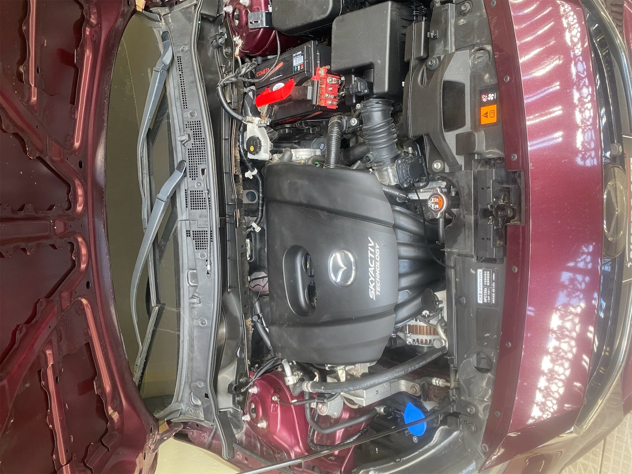 carros - Mazda demio 2018 rojo Gasolina full 3