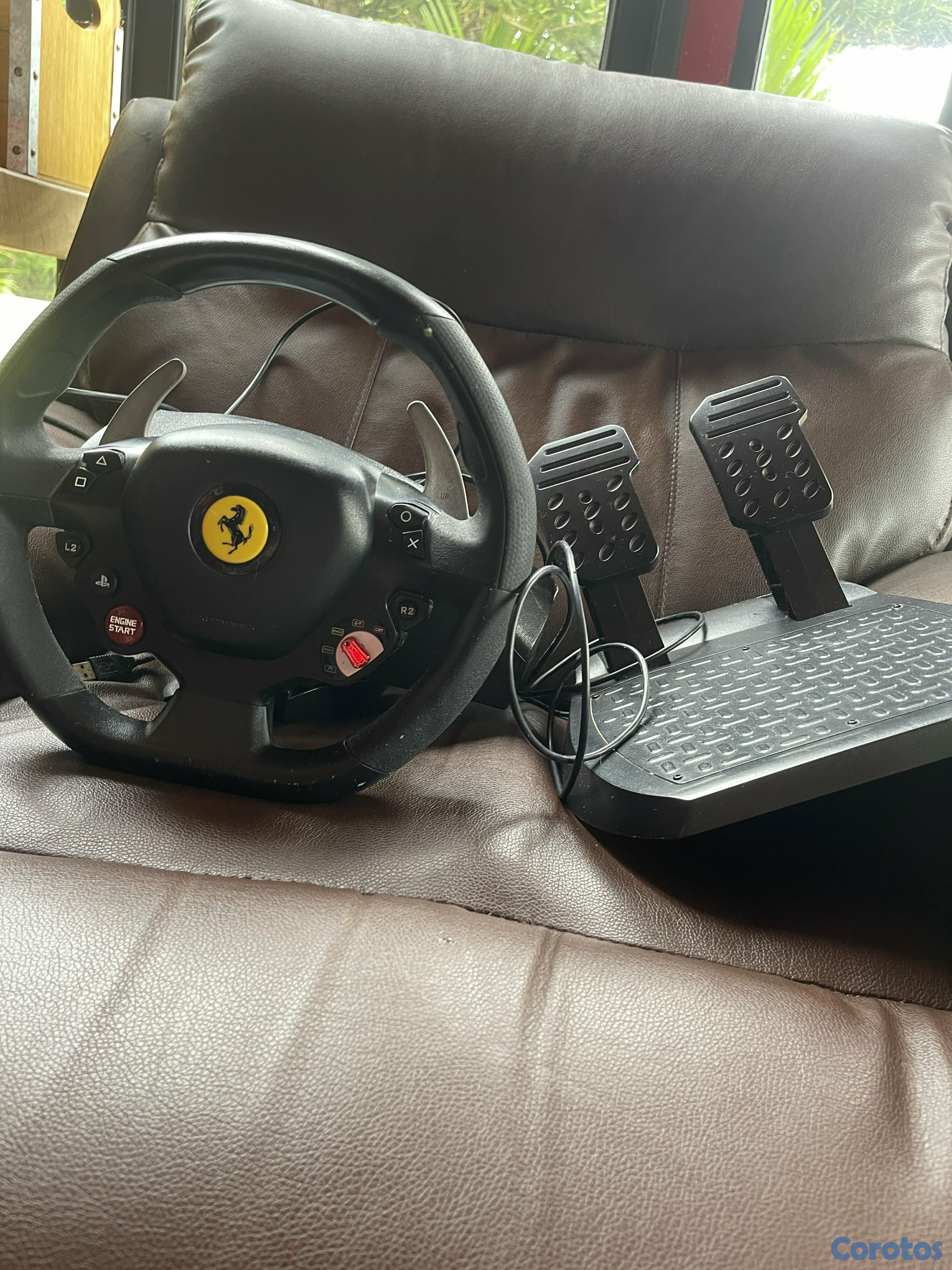 consolas y videojuegos - Se vende Thrustmaster T80 Ferrari GTB Edition Racing Wheel 2