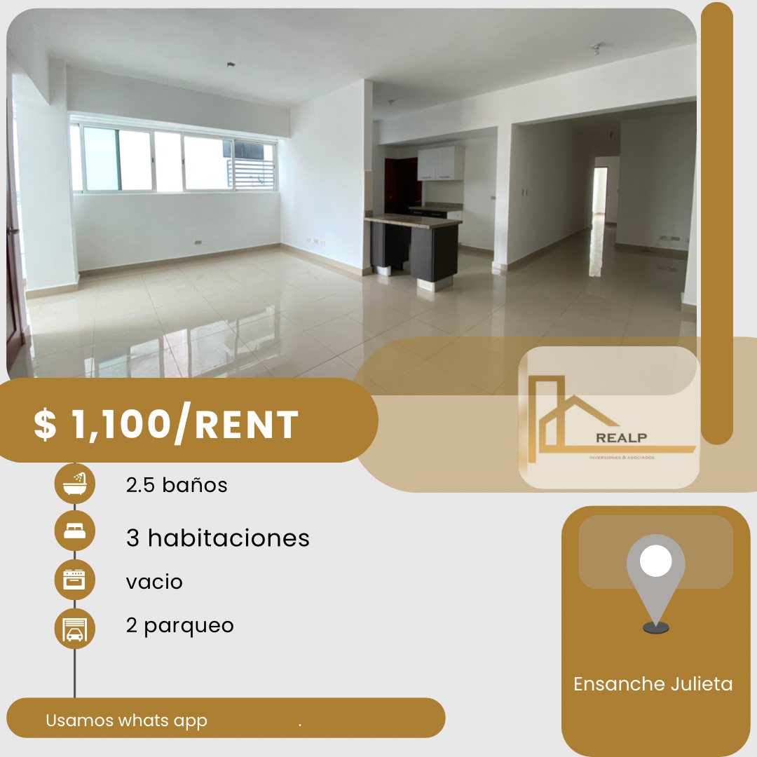 apartamentos - hermoso apartamento en zona céntrica en ensanche Julieta  0