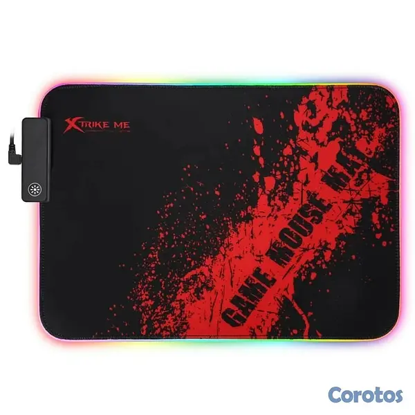 computadoras y laptops - MOUSE PAD GAMING CON LUCES XTRIKE ME
MP602 2