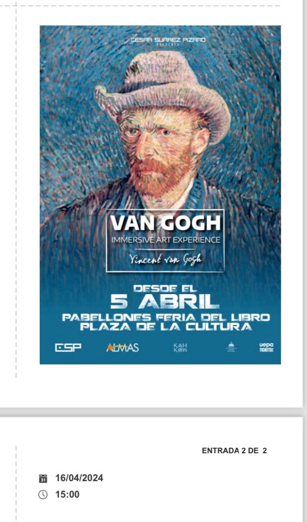 taquillas para eventos - Van Gogh Immersive Art Experience 