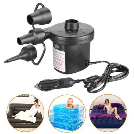 electrodomesticos - Bomba de aire eléctrica portátil recargable para colchon inflable etc llenadora  5