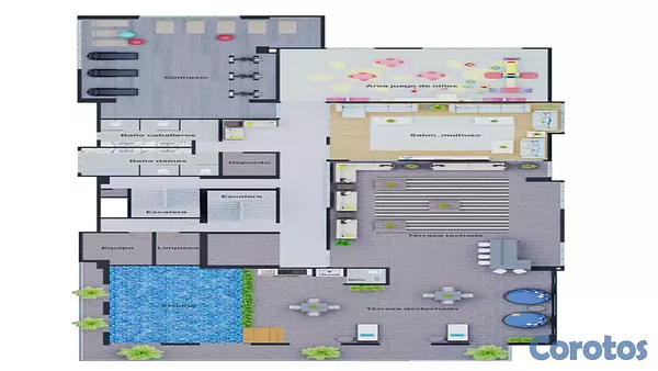 apartamentos - APART. EN MODERNO PROYECTO EN NACO, EN-02. 7