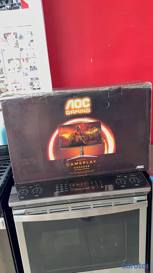 consolas y videojuegos - 🎮🔥 Monitor Gamer AOC 32” Curvo QHD 165Hz 3