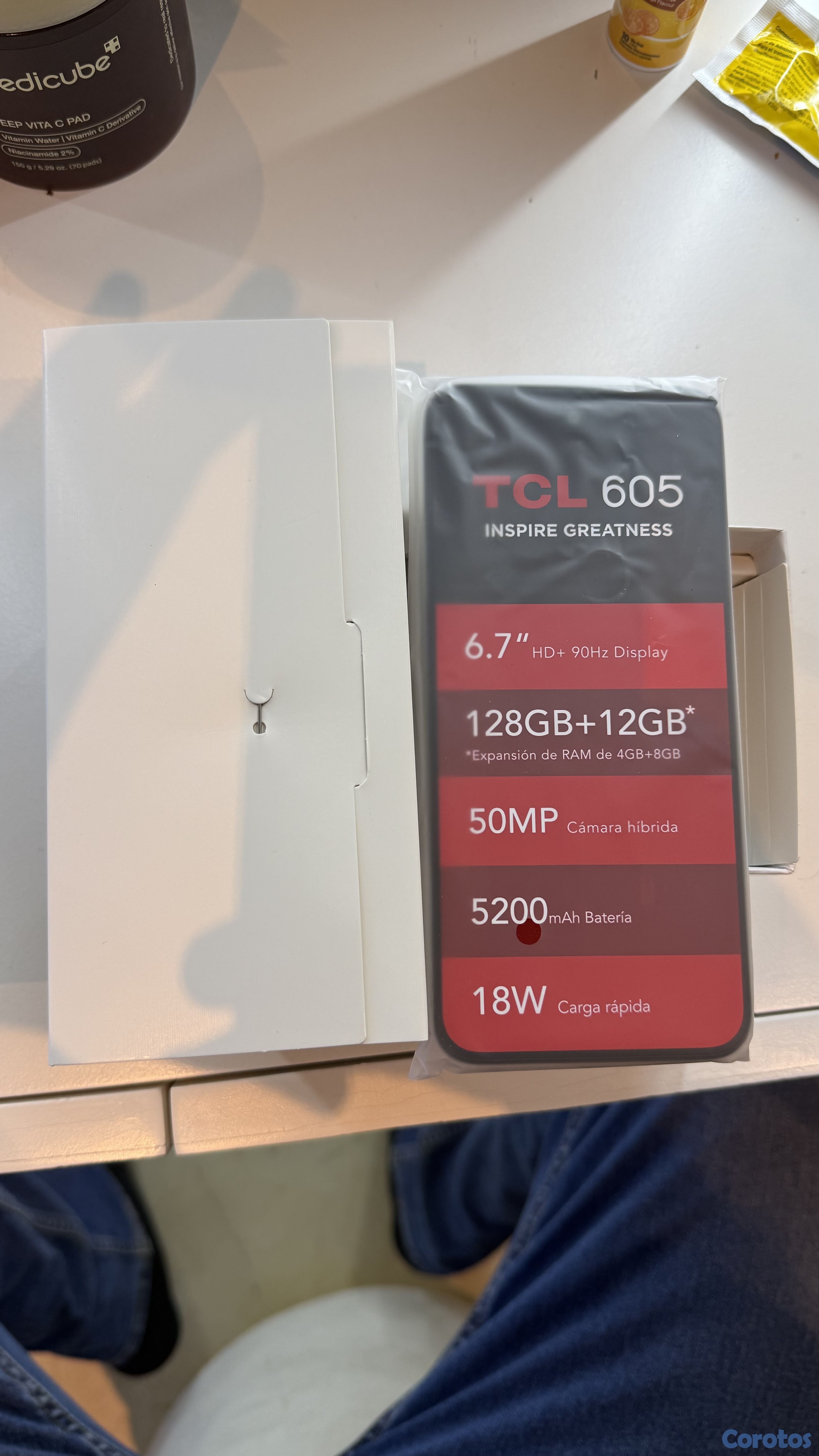 celulares y tabletas - Vendo TLC 605 nuevo De Claro 2