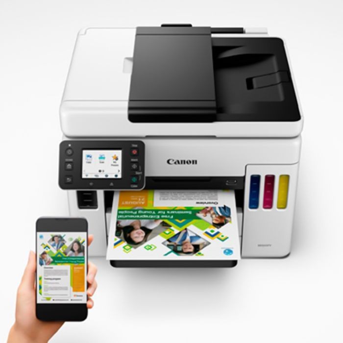 impresoras y scanners - GX7010 CANON MAXIFY, SISTEMA TINTA CONTINUA, DE FABRICA ,COLOR, 45PPM 