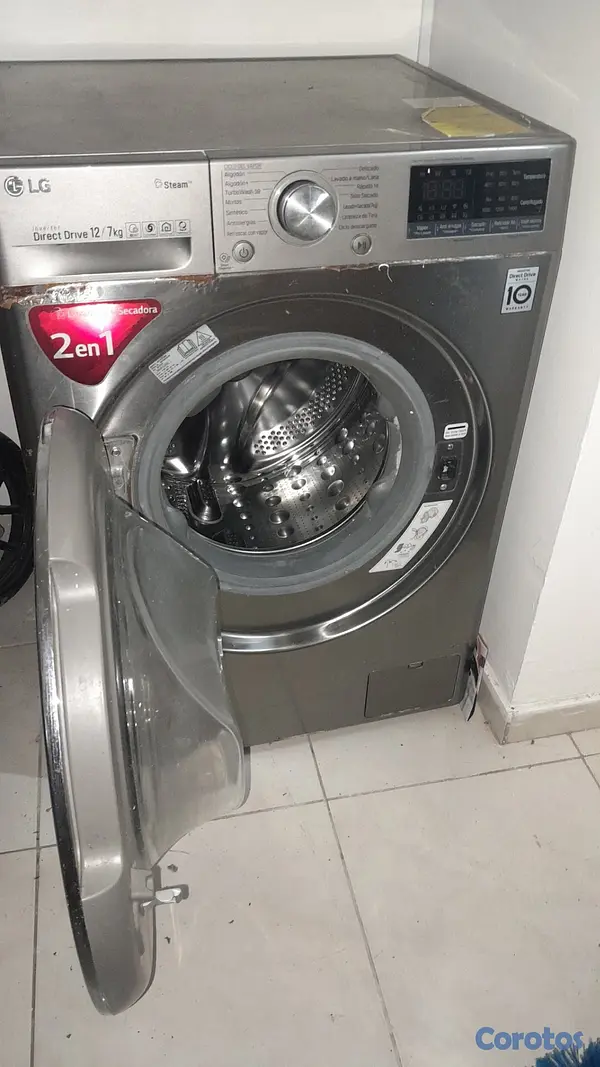 electrodomesticos - Lavadora secadora LG  4
