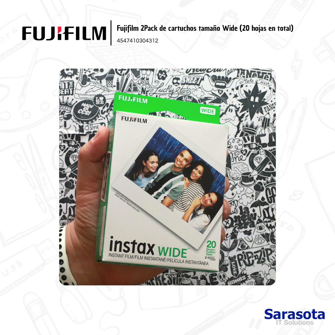 accesorios para electronica - Instax Wide 2 pack de cartuchos de 10 fotos 1