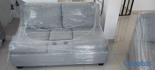 muebles y colchones - Sofá modular moderno en excelente estado – ¡Como n 2