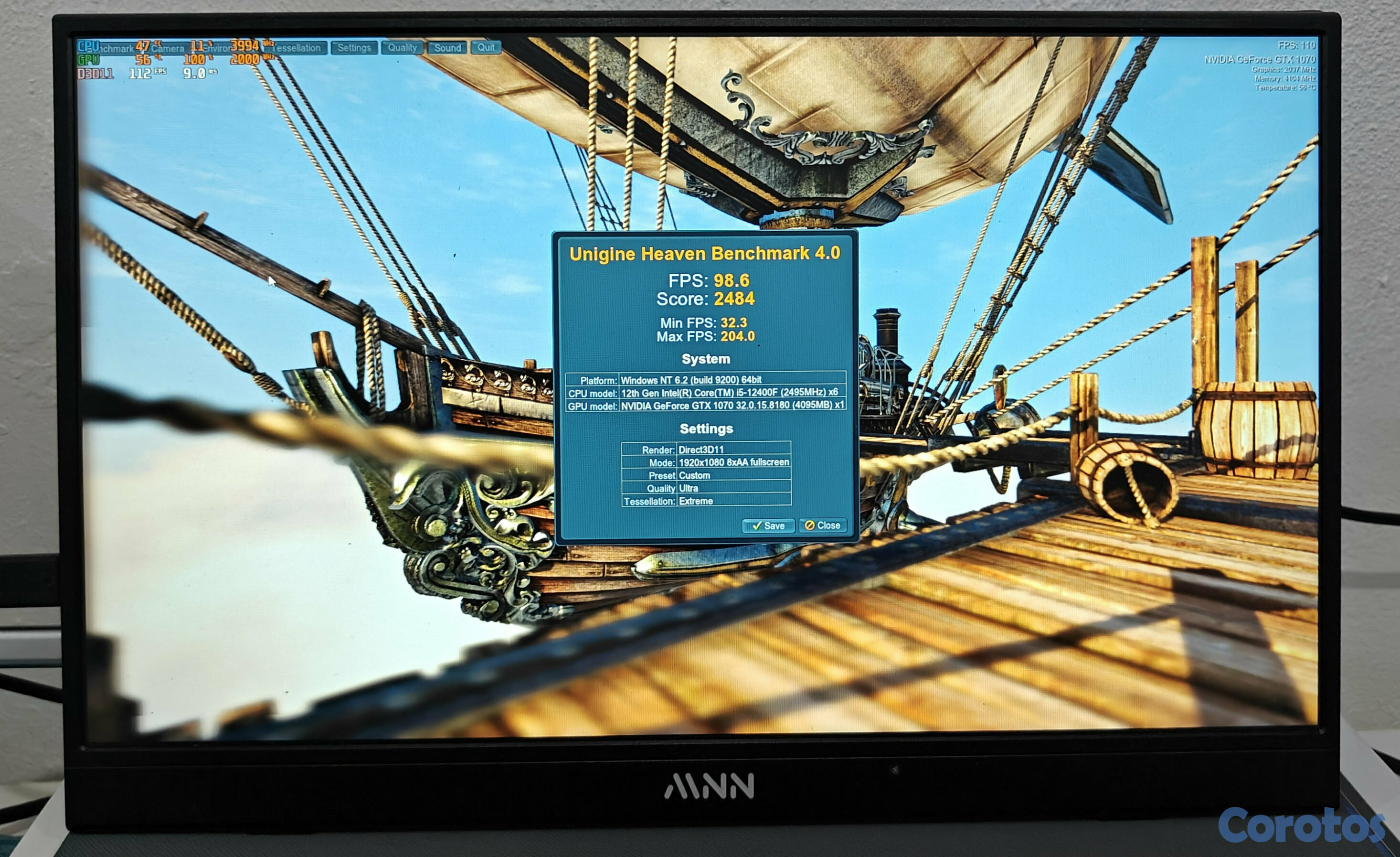 computadoras y laptops - ▶️ Zotac GeForce GTX 1070 8gb AMP Extreme GDDR5 8