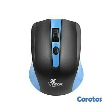 computadoras y laptops - MOUSE INALAMBRICO  XTECH GAMING WIRELESS, 1600DPI, 4 BOTONES, AZUL 2
