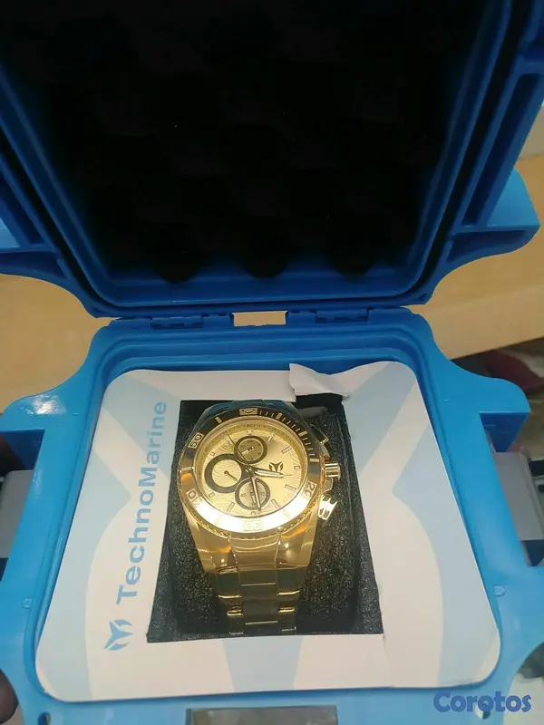 joyas, relojes y accesorios - disponible reloj TechnoMsrine original precio 4,000 peso  2