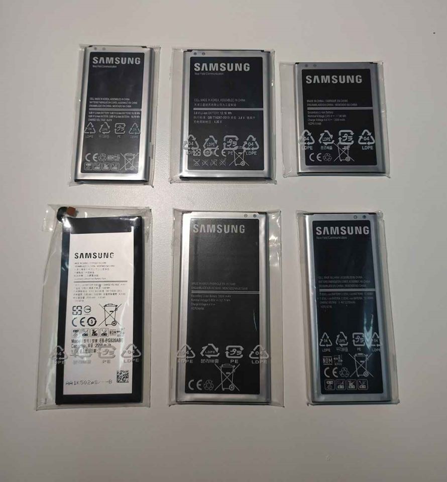 celulares y tabletas - Baterías de Samsung Originales