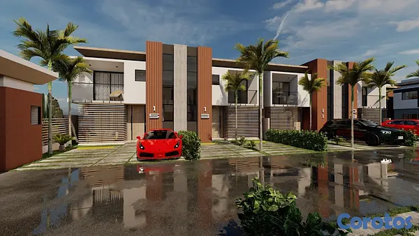 casas vacacionales y villas - PROYECTO DE VILLA EN COSTA CANA 8