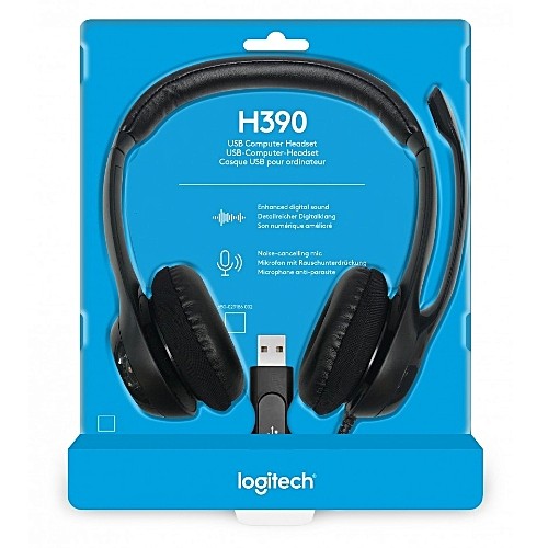 Audífonos USB Logitech H390