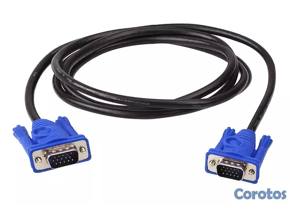 computadoras y laptops - Adaptador HDMI a VGA + Cable VGA 2