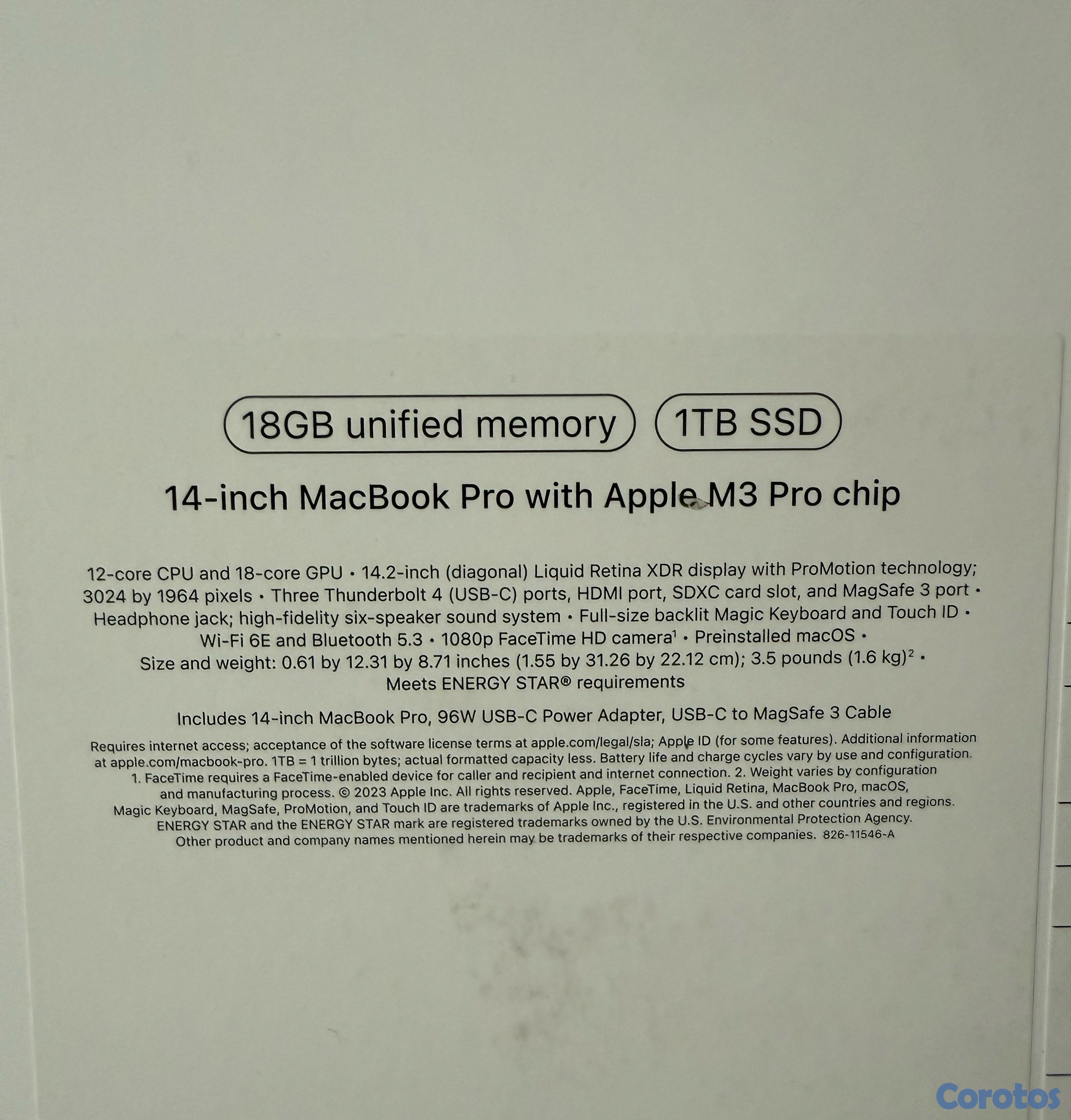 computadoras y laptops - MACBOOK PRO M4 14" 512GB 16GB RAM SELLADA OFERTA‼️ 2