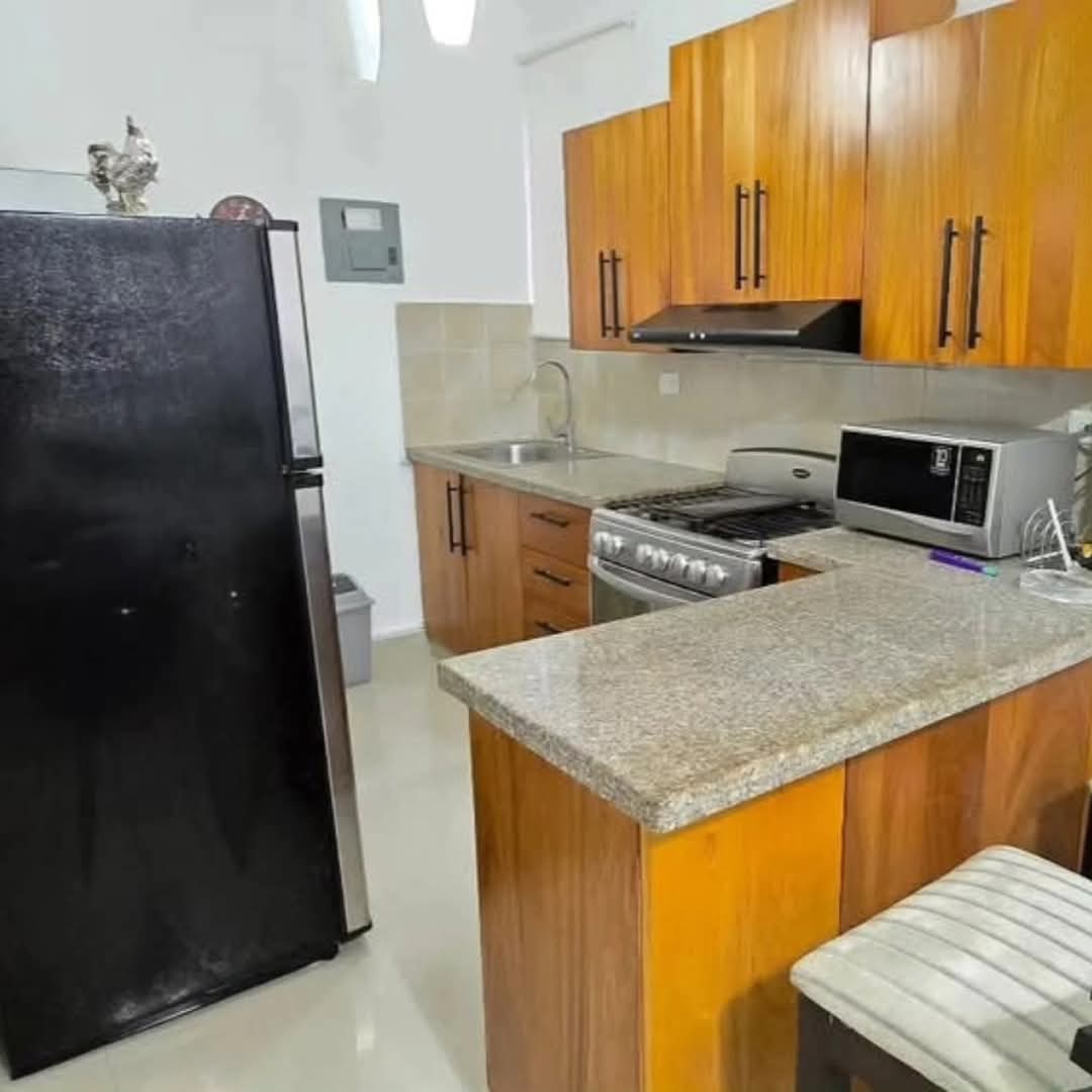 apartamentos - rento estudio amueblado la española atrás del banco Central  4