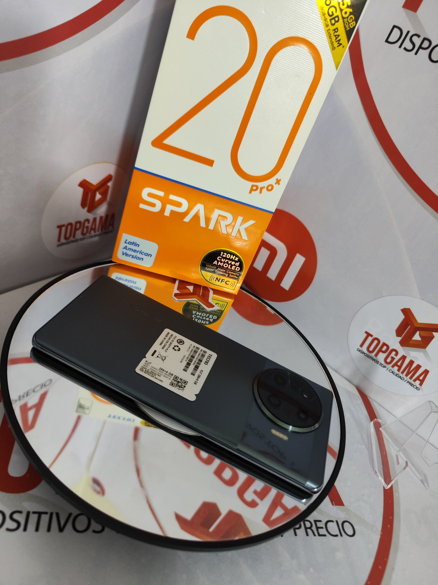 celulares y tabletas - TECNO SPARK 20 PRO PLUS, 8 GB + 256 GB 2