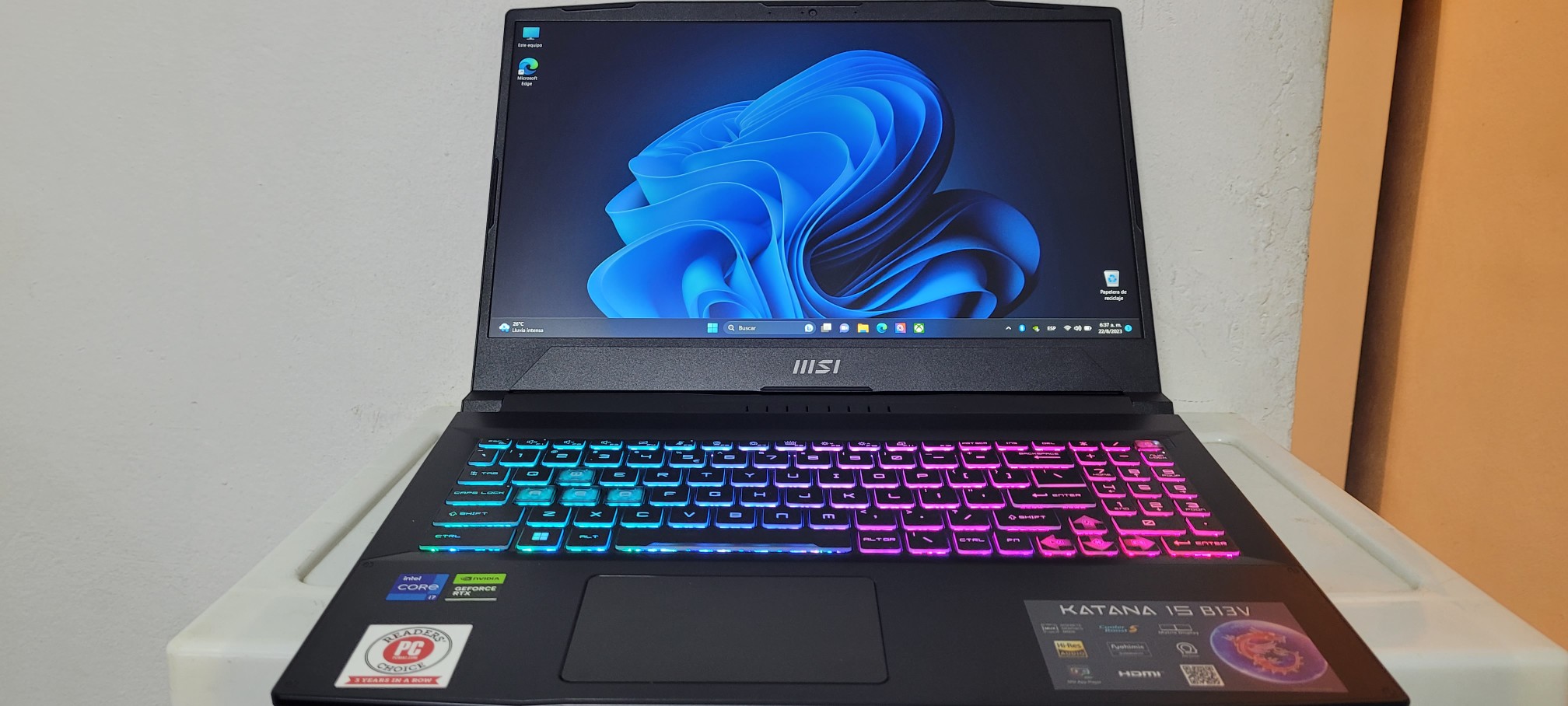 computadoras y laptops - Msi katana Gaming Core i7 13th Gen Ram 16gb ddr5 SSD 1TB nVidea RTX 4060 8GB