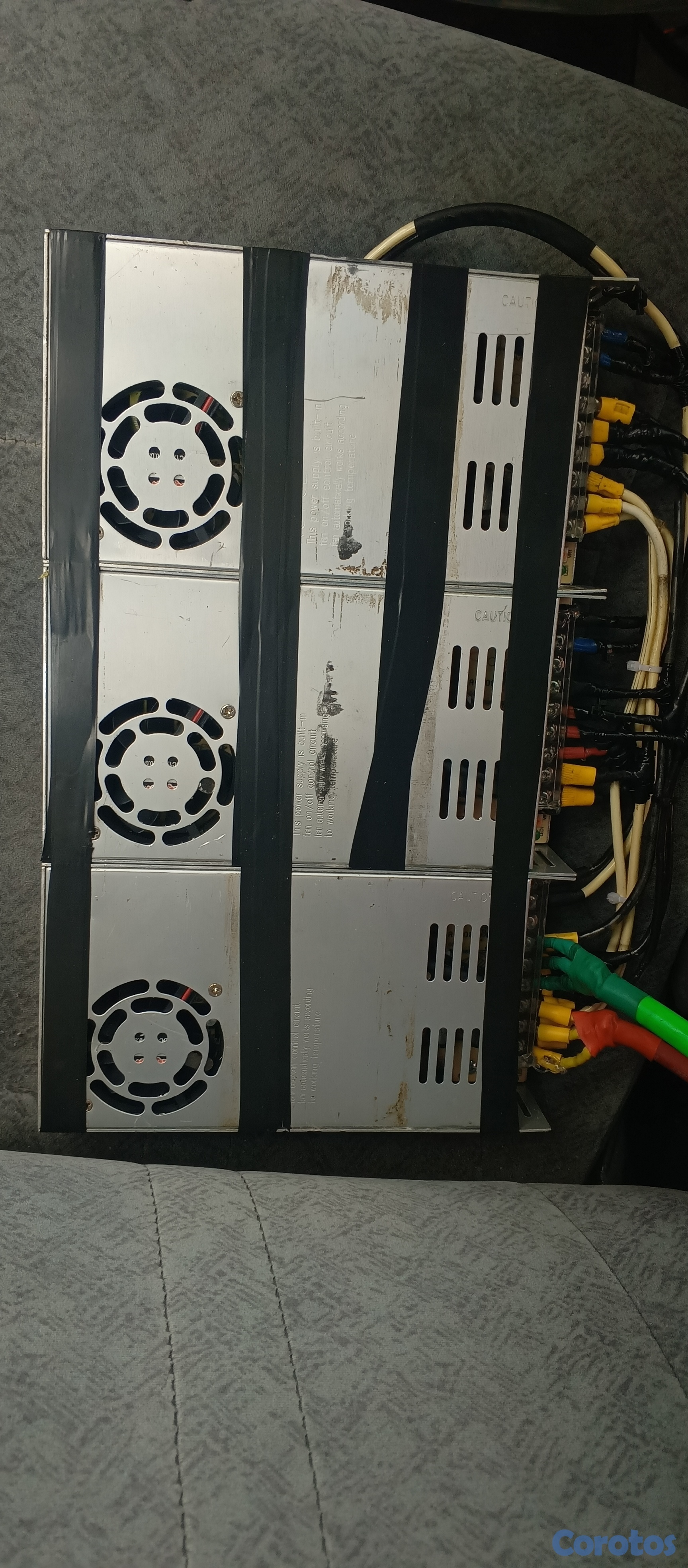 camaras y audio - fuentes de 100 amperes usadas  1