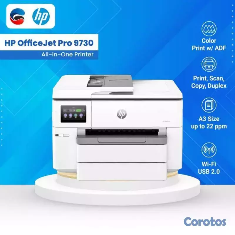 impresoras y scanners - MULTIFUNCION  HP OFFICEJET 9730 IMPRESION 11X 17 1