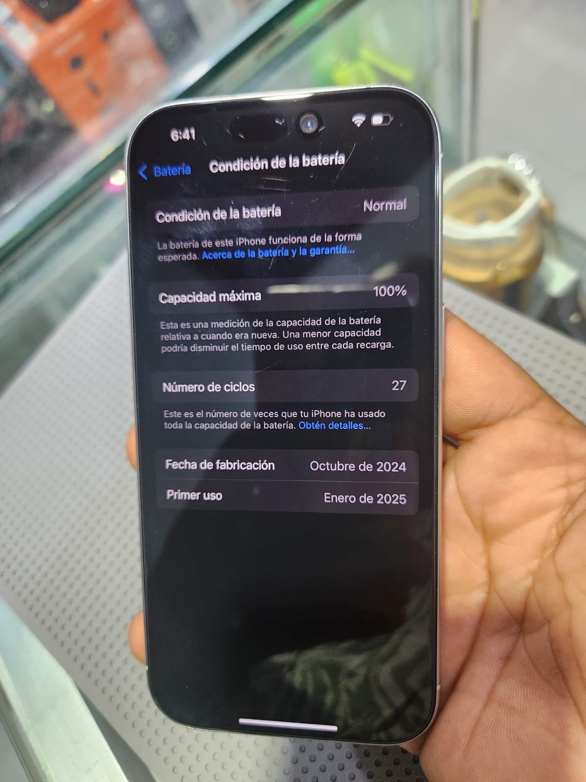 celulares y tabletas - iPhone 16 pro  4
