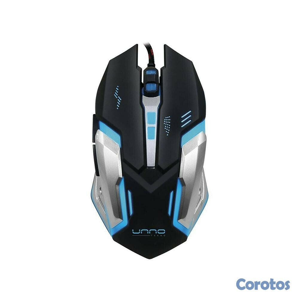 computadoras y laptops - MOUSE ÓPTICO PARA JUGADORES, MOUSE GAMING BRAVE
UNNO  MS6610BK 1